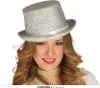 Silvester Glitzerhut Zylinderhut Party Accessoire Produktbild-Vorschau 2