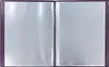 IDENA Zeugnismappe mit 12 Hüllen / Farbe: metallic lila Produktbild-Vorschau 3