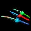 3 Stück LED Herz Leuchtstab Glasfaser Blinkstab Partystab Produktbild-Vorschau 6