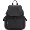 A black Kipling backpack is shown against a white background. Produktbild-Vorschau