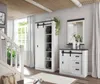 Garderobenspiegel "Stove" weiß Pinie anthrazit Wandspiegel Produktbild-Vorschau 5
