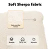 vidaXL Sessel Creme 69 x 74 x 93 cm Sherpa-Stoff Produktbild-Vorschau 5