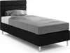 Hotelbett 80x200 cm - Graphit - Polsterbett für Hotels und Produktbild-Vorschau 1