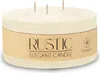 A cream-colored, three-wick candle with a kraft paper label. Anteprima dell’immagine prodotto