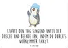 Mr. & Mrs. Panda tafel Pinguin Duschen DIN A3 - Weiß - Produktbild-Vorschau 1