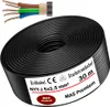 Erdkabel Starkstromkabel 30 m NYY-J 5x1,5 mm² Elektrokabel Produktbild-Vorschau 1