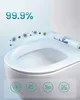 SONGMICS WC-Sitz lange D-Form, Absenkautomatik, abnehmbarer Produktbild-Vorschau 5