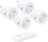 SONERO Funksteckdosen-Set S-RCS104, 1 Sender, 4 Empfänger, Produktbild-Vorschau 1