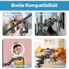 Halterungen,Kugelkopf Doppelsockel Armklemme Motorrad Produktbild-Vorschau 5