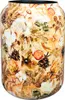 A close-up view of a decorative vase with a floral and autumnal pattern. Náhled obrázku produktu