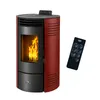 Stufa a pellet Azora 11,6 kW Bordeaux Sannover Anteprima dell’immagine prodotto 4
