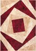 A top-down view of a rug with a geometric pattern. Anteprima dell’immagine prodotto