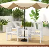 COSTWAY Gartenbank mit Tisch, 2-Sitzer Bank Sitzbank Produktbild-Vorschau 2
