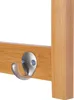HOMCOM Wandgarderobe Garderobe mit Haken Wandmontage Produktbild-Vorschau 8