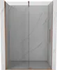 Mexen Velar ausziehbare Duschtür 130 cm, transparent, Produktbild-Vorschau 1