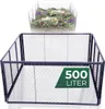 Novatool Composteur de jardin en métal 100x100x50 cm, avec Voir les images du produit 1