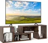 Mueble de TV COSTWAY de 2 piezas, mesa de televisión para Vista previa de la imagen del producto 1