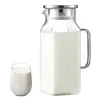 2 Liter Glas Karaffe Glaskrug mit Deckel, Wasserkaraffe, Produktbild-Vorschau 3