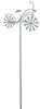 Gartenstecker Fahrrad Antik-Grün Windrad Windspiel Produktbild-Vorschau 2