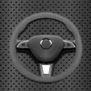 HEYNER® Housse de volant 37-39 cm pour voiture, gris, en Voir les images du produit 7