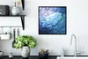 MuchoWow® Gerahmtes Poster Eine Illustration einer blauen Produktbild-Vorschau 3