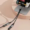 Adattatore Dudao L13C+ 2W1 Usb-C - Szary Anteprima dell’immagine prodotto 7