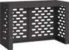 vidaXL Osłona klimatyzacji czarna 90 x 40 x 60 cm stalowa Podgląd zdjęcia produktu 4