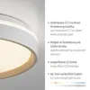 JUST LIGHT Lampada da soffitto a LED MIO sand dimmerabile Anteprima dell’immagine prodotto 5