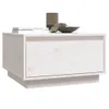 Couchtisch Weiß 55x56x32 cm Massivholz Kiefer , Couchtische Produktbild-Vorschau 8