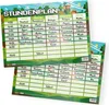 itenga Stundenplan Blockgame PIXEL einseitig abwischbar DIN Produktbild-Vorschau 1