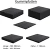 GPL100x100x2 Gummiplatte SBR Gummiblock Plattengummi Produktbild-Vorschau 2