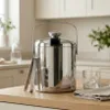 WELLHAUS Eiskübel mit Zange 1,3L aus Edelstahl Produktbild-Vorschau 2