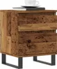 vidaXL Nachtkastje, look van gerecycled hout, 40x35x50 cm, Productafbeelding-voorbeeld 1