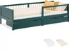 Dětská postel Homestyle4u 90x200 se 2 zásuvkami, lamelovým Náhled obrázku produktu 2