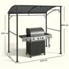 Outsunny Grillpavillon 215 x 150 x 220 cm Wasserabweisend Produktbild-Vorschau 3