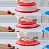 Magnetronafdekking, 26 cm, kleur: rood en grijs Productafbeelding-voorbeeld 4