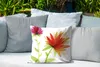 MuchoWow® Outdoor Kissen - Abstraktes Blumenmuster, Produktbild-Vorschau 4