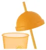 Becher mit Deckel und Strohhalm für Cocktails und Eistee Produktbild-Vorschau 4