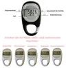 3D Schrittzähler ohne App, präziser Pedometer mit Distanz, Produktbild-Vorschau 2