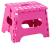 Klapphocker mit Fußstütze, rutschfest, rosa, 24 x 19 cm Produktbild-Vorschau 2