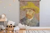 MuchoWow® Wandteppich Wandbehang Selbstporträt - Vincent Produktbild-Vorschau 6