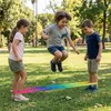 PRECORN Gummitwist Kinder – 6 m Regenbogen Hüpfgummi – Produktbild-Vorschau 3