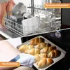 Set di teglie in acciaio inox Herogo (2 teglie, 2 cestelli) Anteprima dell’immagine prodotto 4