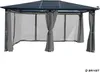 Alu-Pavillon PREMIUM 3,6x4,8 m grau Produktbild-Vorschau 9