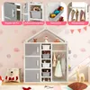 COSTWAY Kinderregal, Bücherregal Kinder, Spielzeugregal  Produktbild-Vorschau 7