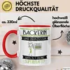 Bäckerin Und Prinzessin Tasse Geschenk Für Eine Bäckerin Produktbild-Vorschau 3