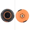 Two trimmer heads, one black and one orange, are shown side-by-side against a white background. Podgląd zdjęcia produktu