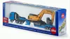 SIKU Schwertransport mit Tiefbettauflieger Modellspielzeug Produktbild-Vorschau 15