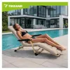 Trizand 27553 : Transat de jardin pliable avec coussin, Voir les images du produit 3