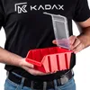 KADAX Pojemnik Kuweta magazynowy Organizer 195x120mm 10x Podgląd zdjęcia produktu 2
